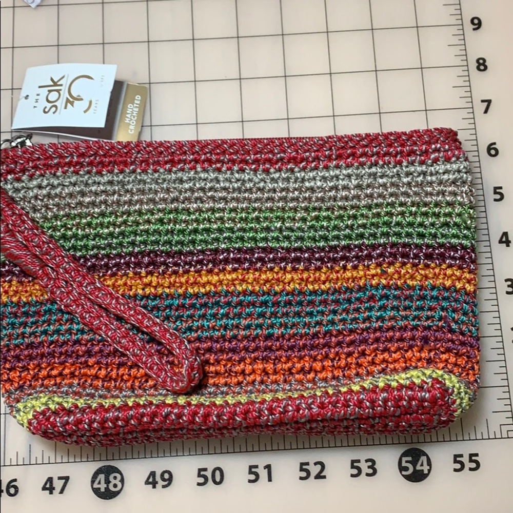 The Sak Multicolor Crochet Satchel